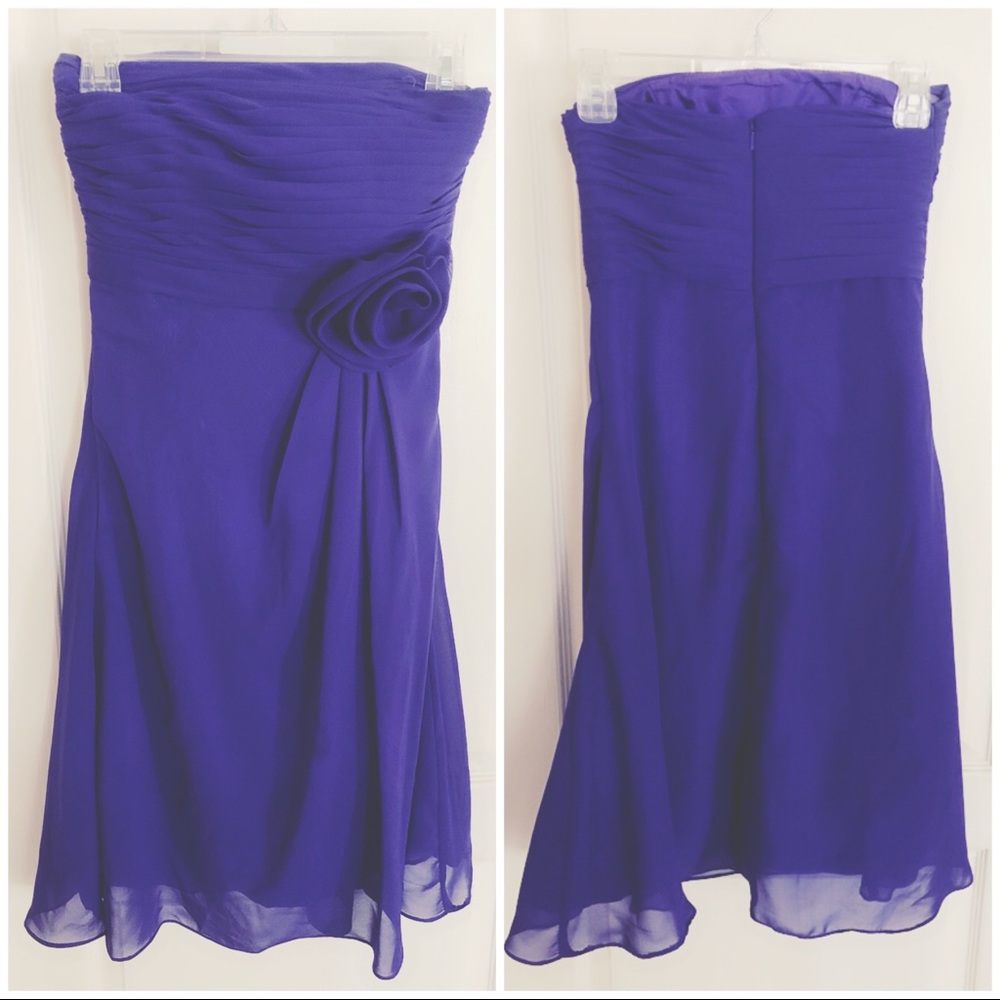 JJ’S HOUSE BRIDESMAID PURPLE DRESS